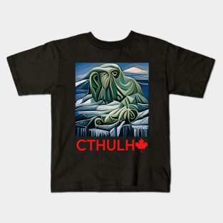 Cthulhu Canada Kids T-Shirt